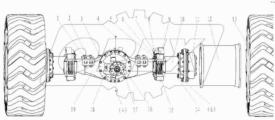 FRONT AXLE ASSEMBLY
