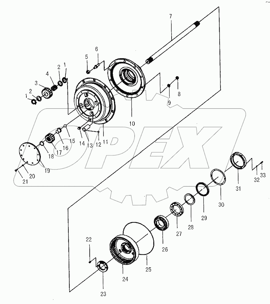 FINAL DRIVE ASSEMBLY