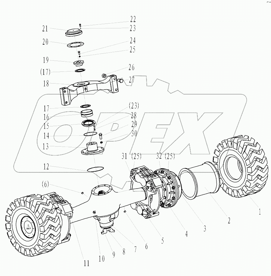 REAR AXLE ASSEMBLY