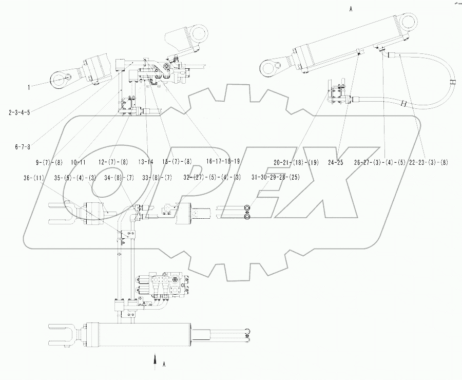 LIFTING CYLINDER ASSEMBLY