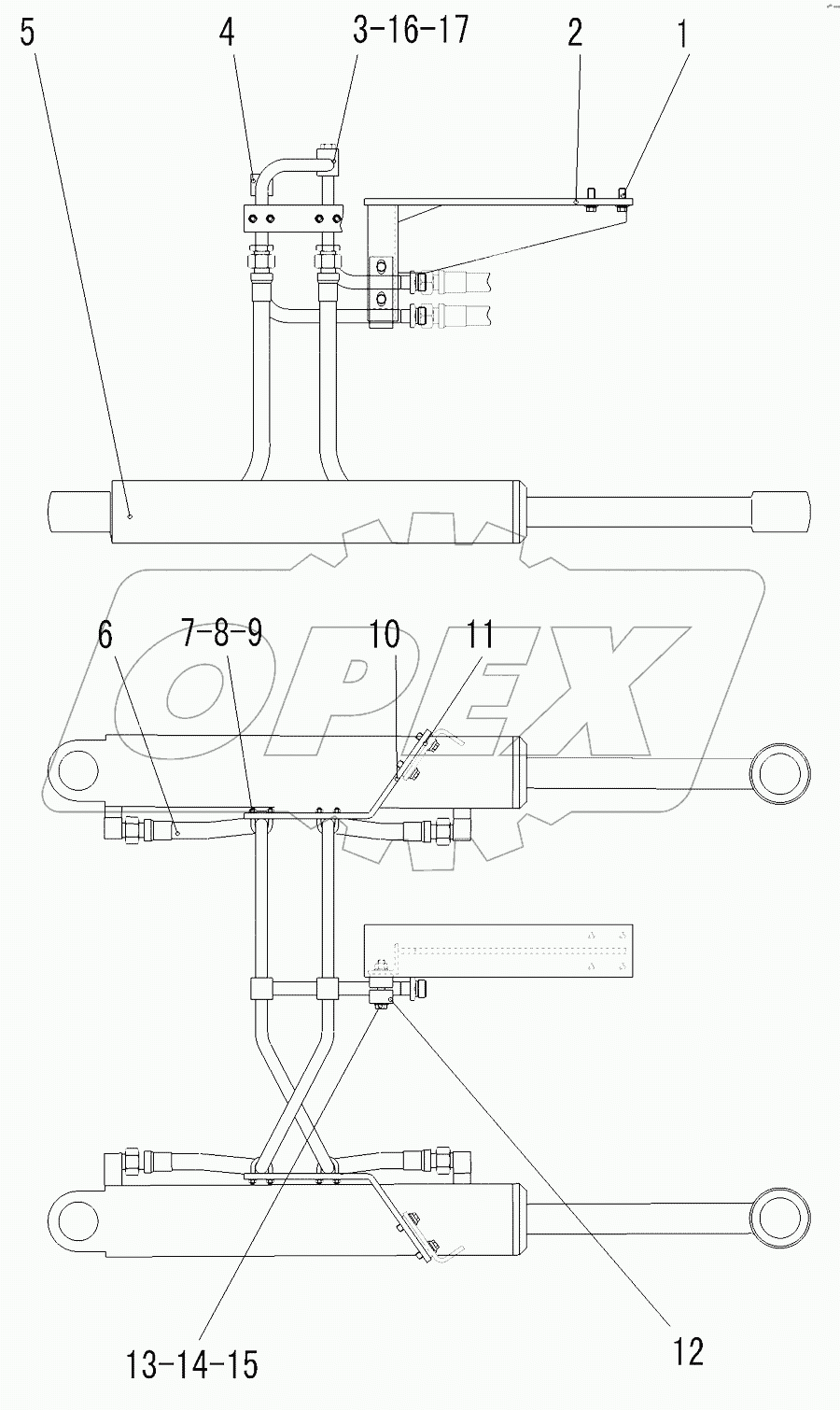 STEERING CYLINDER ASSEMBLY