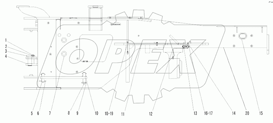 REAR FRAME AND ACCESSORIES