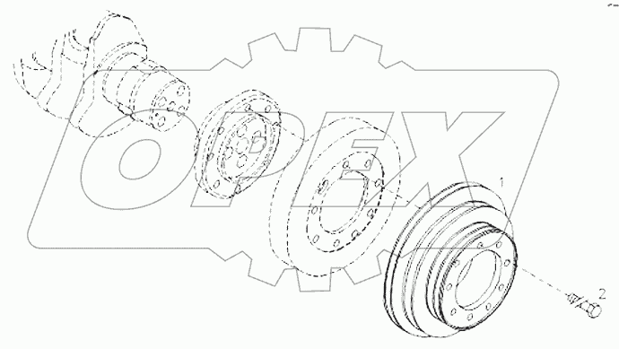CRANKSHAFT PULLEY DEVICE