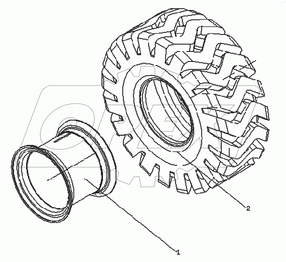  ROAD WHEEL ASSEMBLY