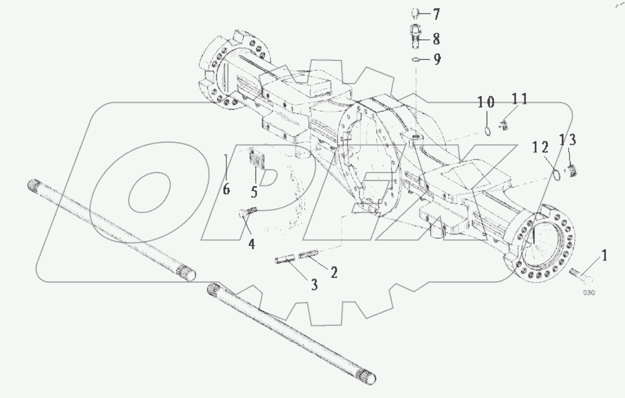 AXLE BRACKET 4474.101.101 AP-409/DK