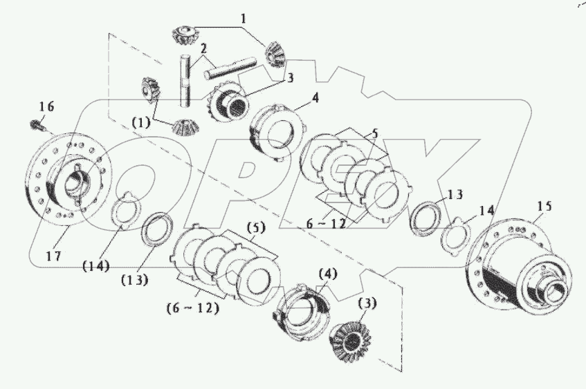  LIMIT.SLIP DIFF 4061.016.070