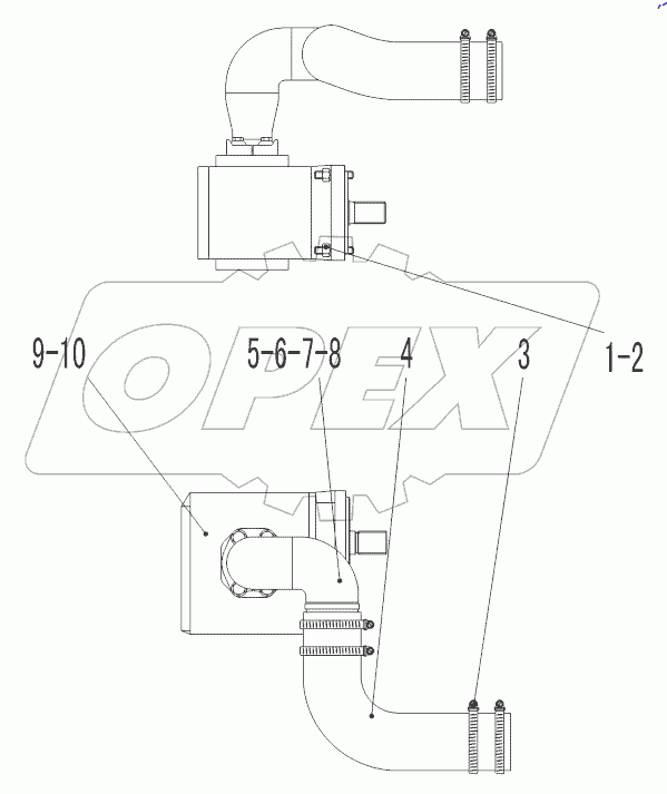  WORKING PUMP ASSEMBLY