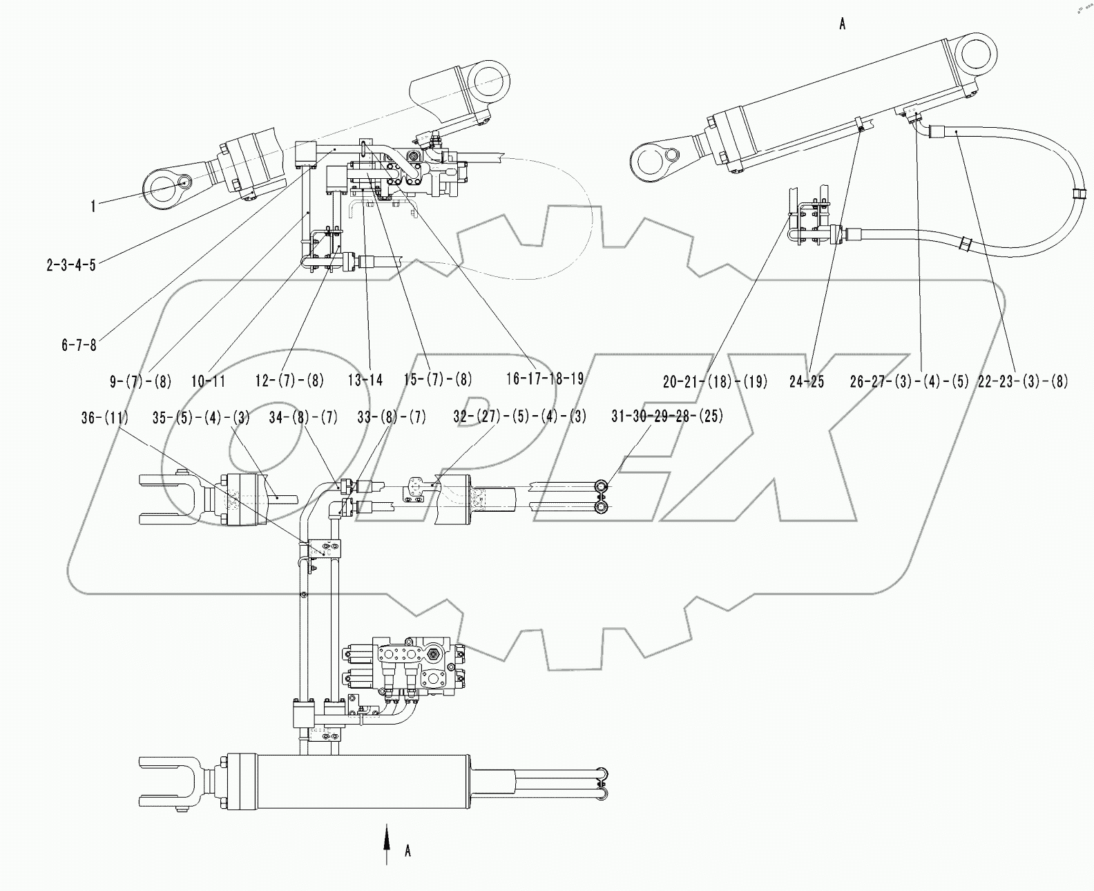  LIFTING CYLINDER ASSEMBLY