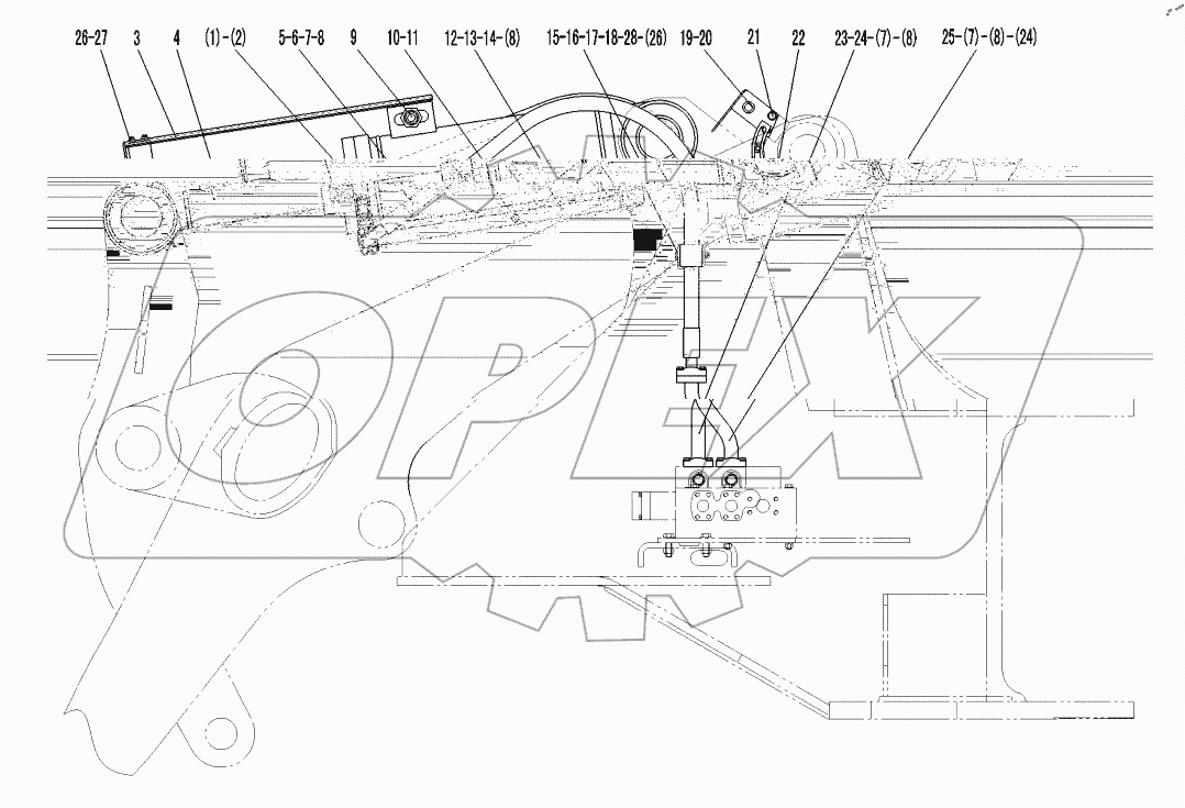  DUMP CYLINDER ASSEMBLY