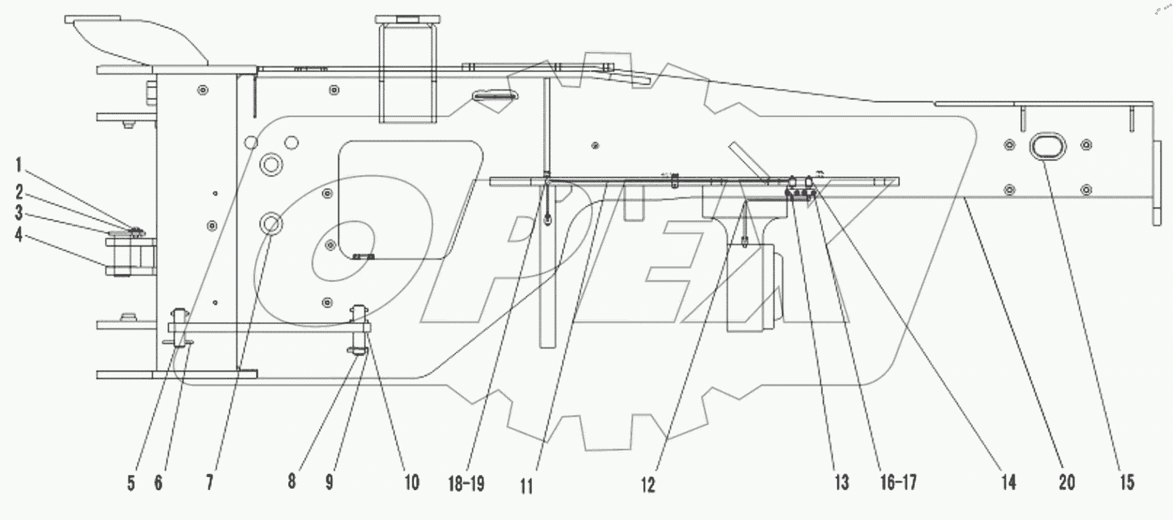  REAR FRAME AND ACCESSORIES