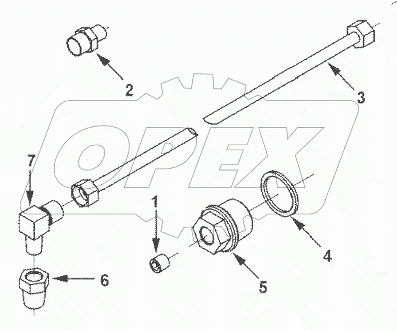  FE9050 PLUMBING,AIR FUEL CONTR
