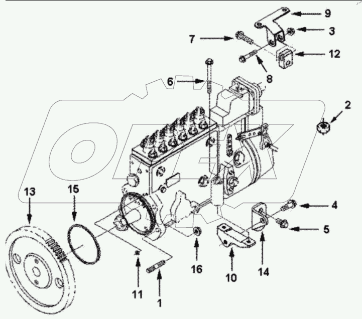  FP90636 MOUNTING,FUEL PUMP