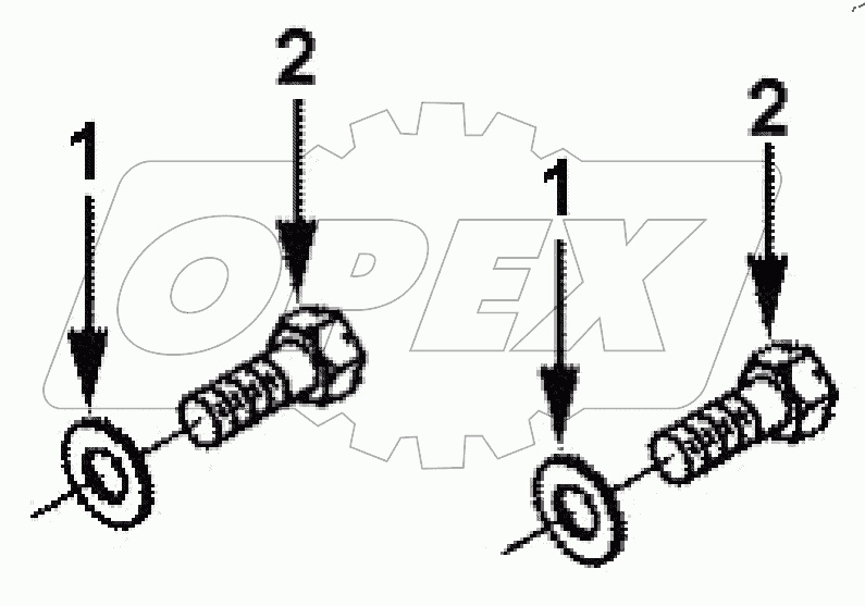  FW90025 MOUNTING,FLYWHEEL