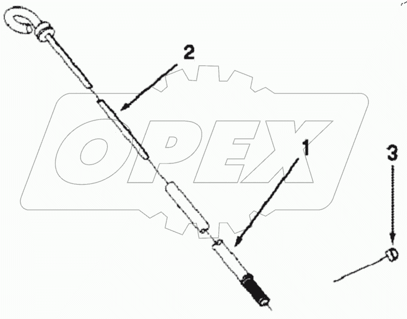  LG 9939 GAUGE,OIL LEVEL