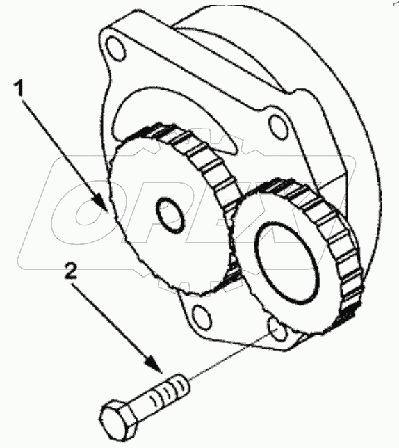  LP 9725 PUMP,LUBRICATING OIL