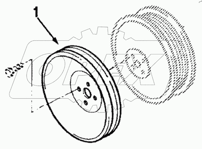  PA 9001 PULLEY,ACCESSORY