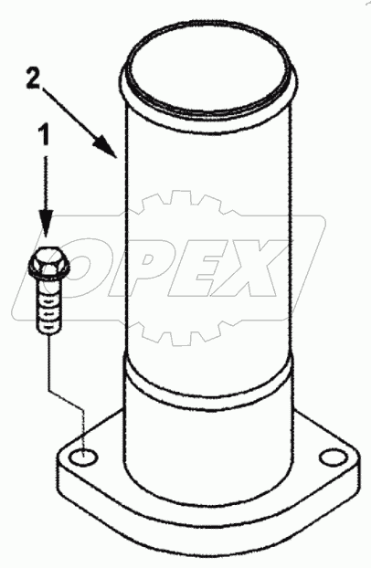  WO 9052 CONNECTION,WATER OUTL