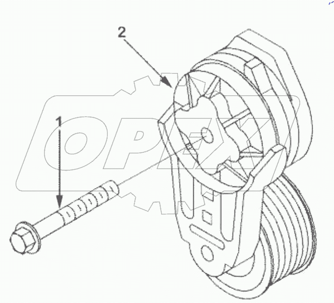  WP 9916 TENSIONER,BELT
