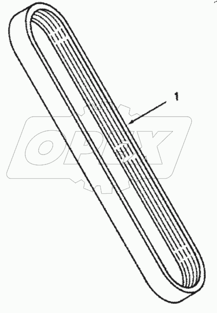  WP 9967 DRIVE,WATER PUMP
