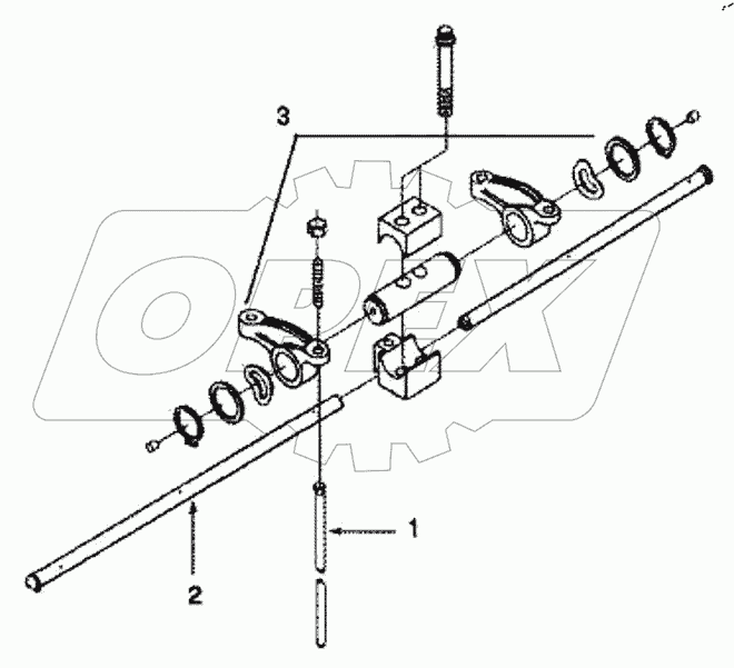  RL 9732 LEVER,ROCKER