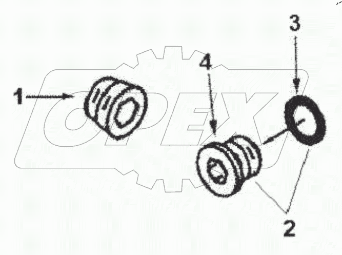  BB9099 PLUMBING, CYL BLK COOLANT
