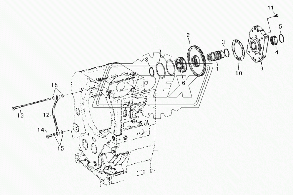 POWER TAKE-OFF 4644 155