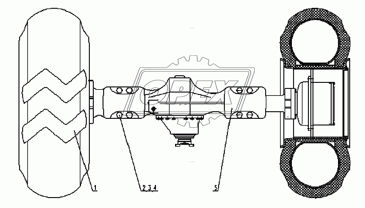 FRONT AXLE ASSEMBLY