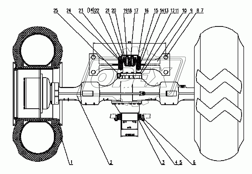 REAR AXLE ASSEMBLY