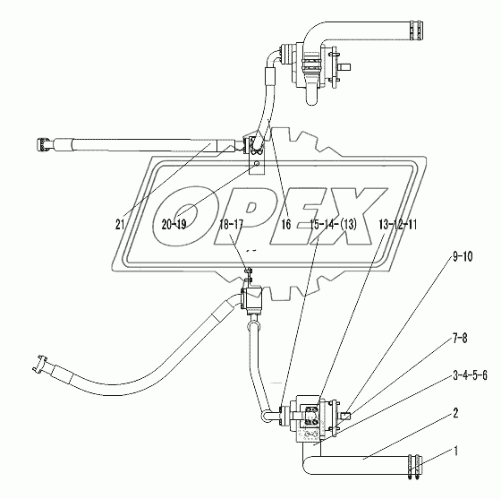 WORKING PUMP ASSEMBLY