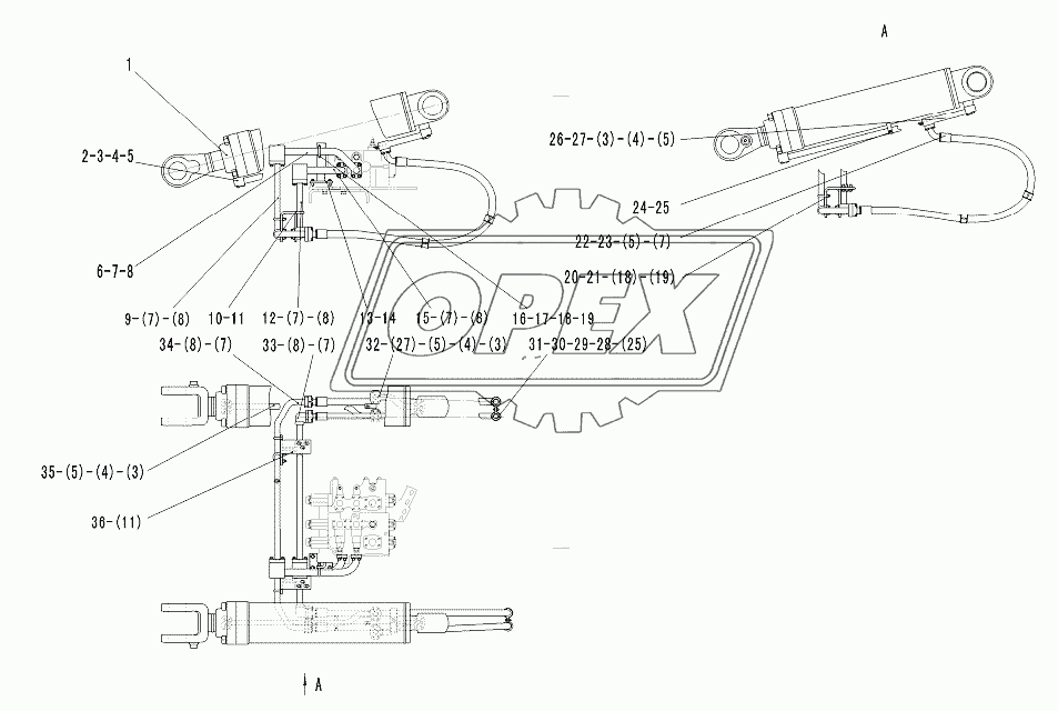 LIFT ARM CYLINDER ASSEMBLY