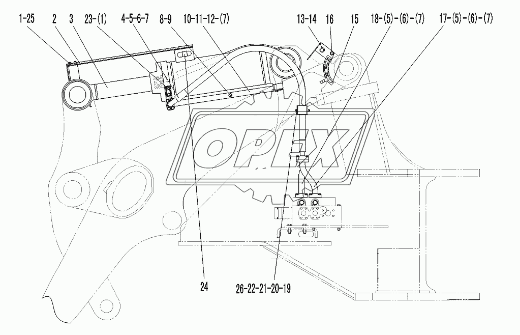 TILT CYLINDER ASSEMBLY