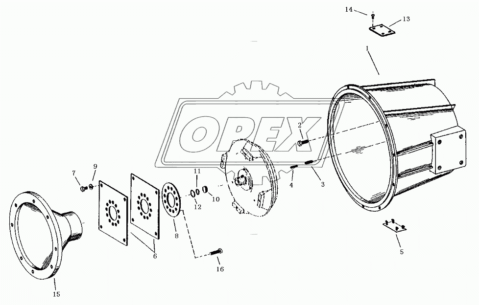 ENGINE CONNECT ASSEMBLY 4644 130