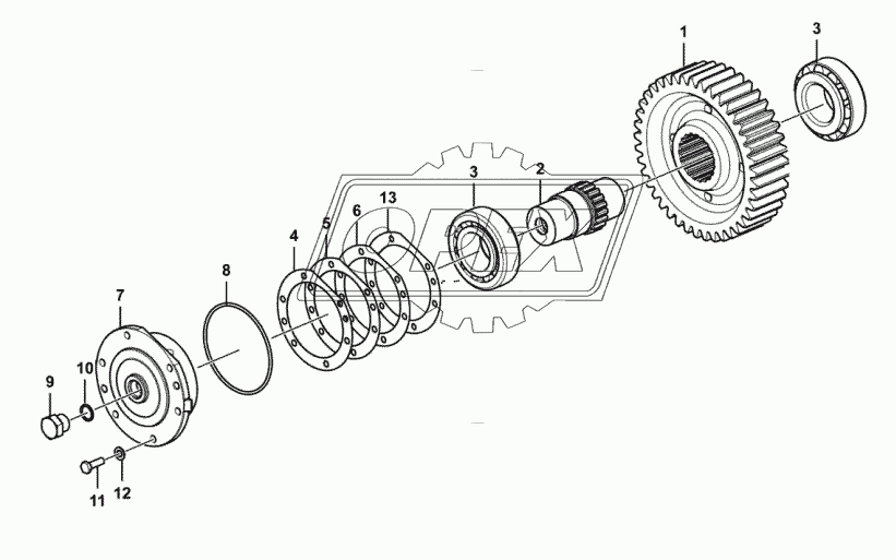 Intermediate shaft assenmly