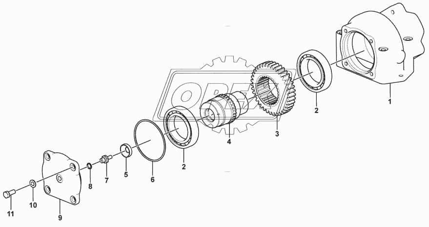 Power teke-off component