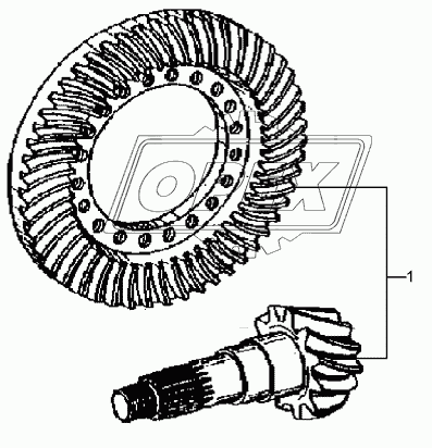 Crown wheel