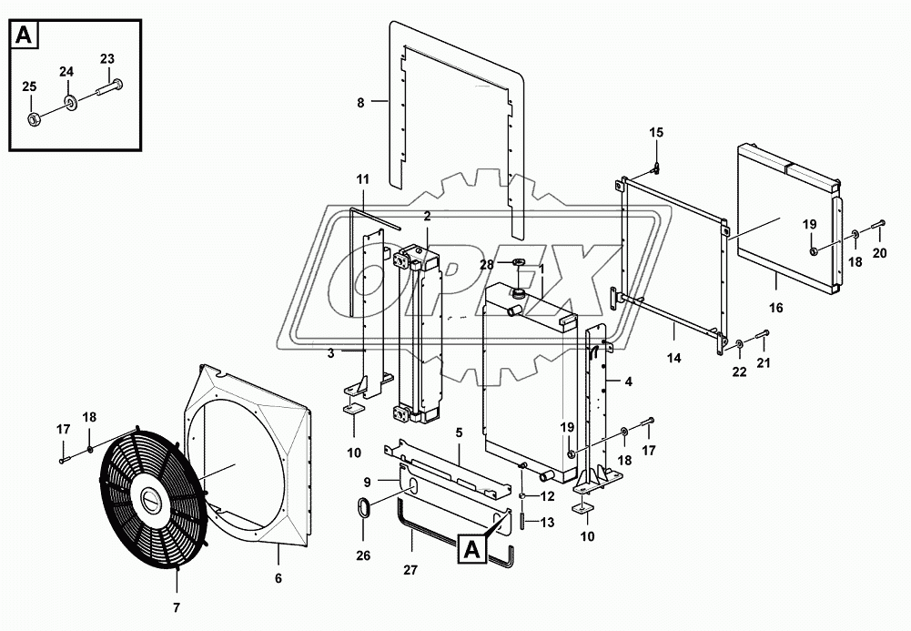 Radiator assembly