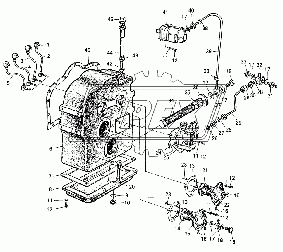 GEAR BOX AND FITTINGS