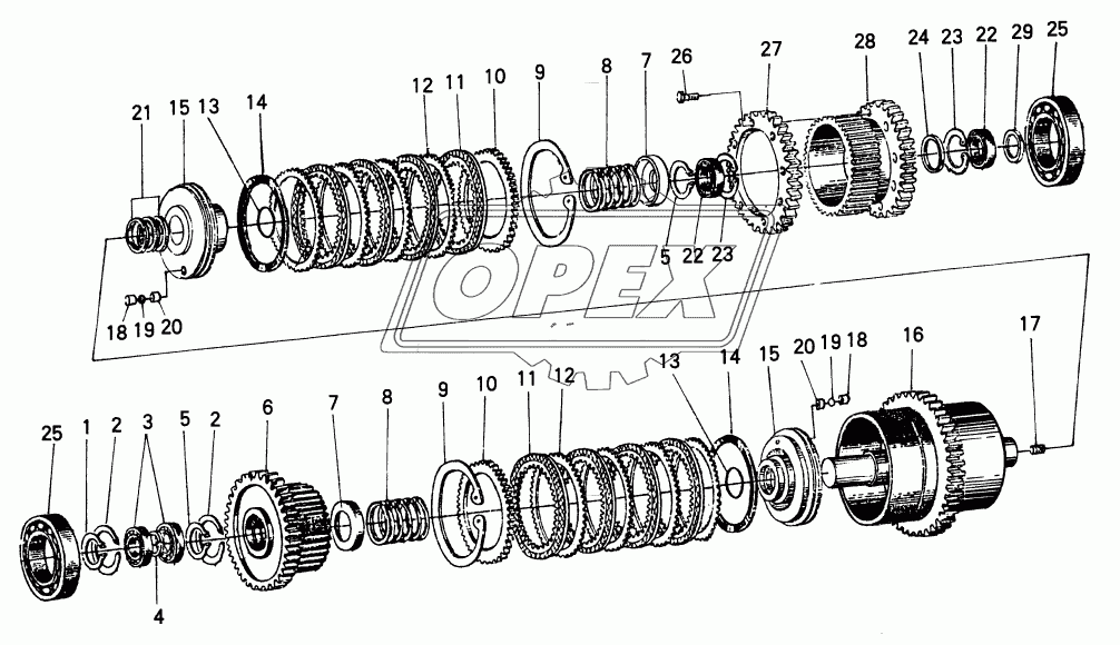 H-SPEED CLUTCH OF GEAR BOX