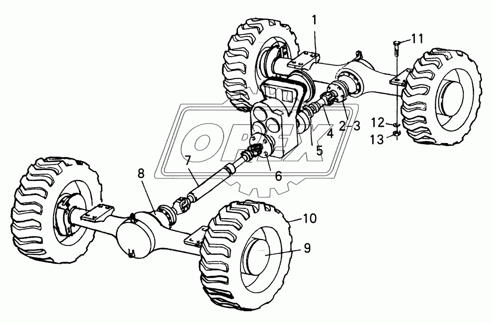 AXLE SYSTEM