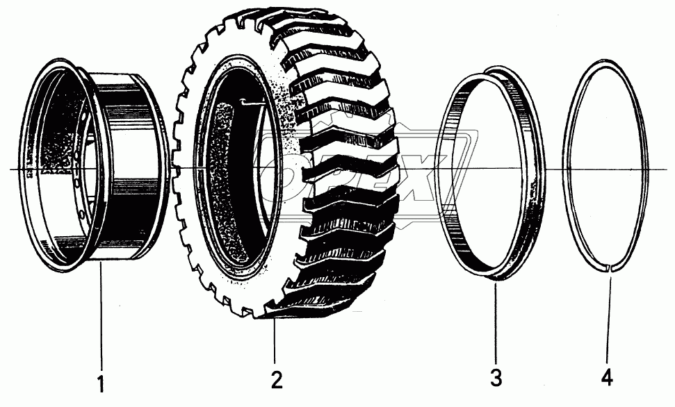 RIM AND TYER ASSEMBLY