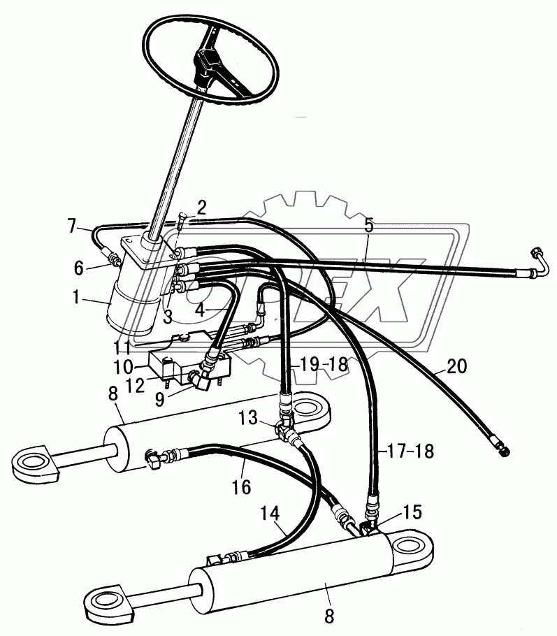 STEERING HYDRAULIC SYSTEM