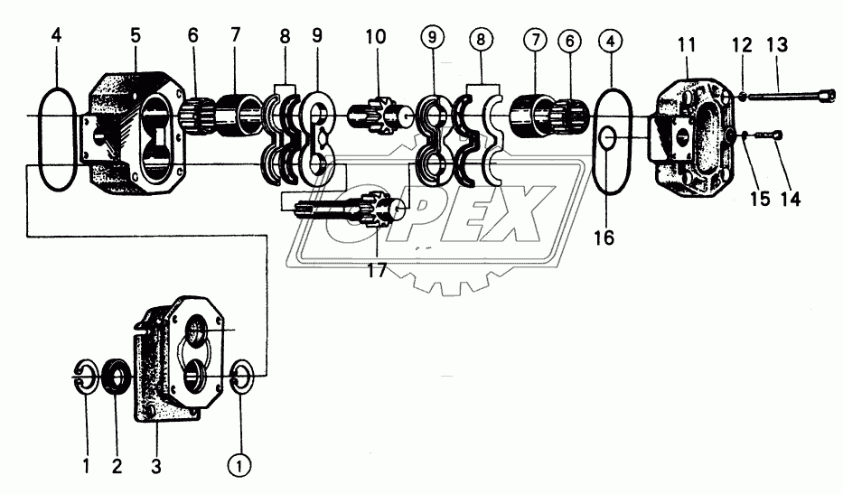 WORKING GEAR PUMP