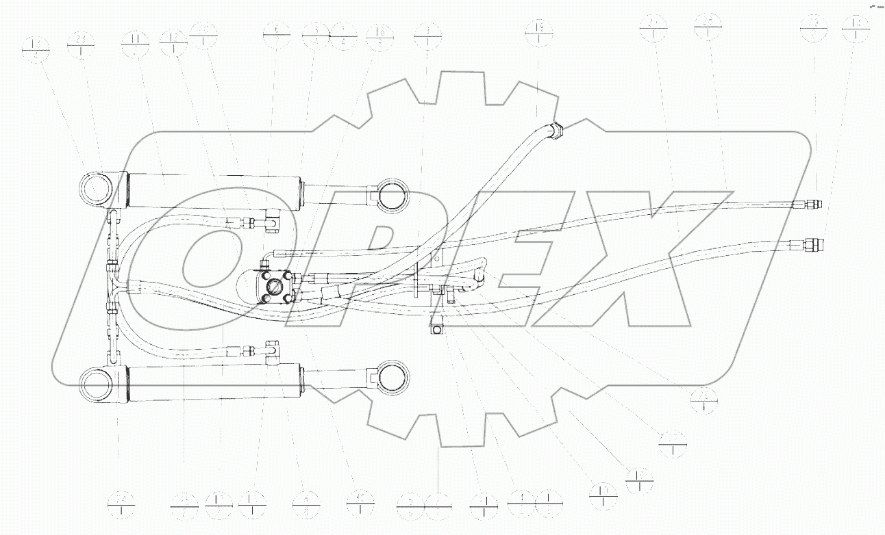  Steering hydraulic system