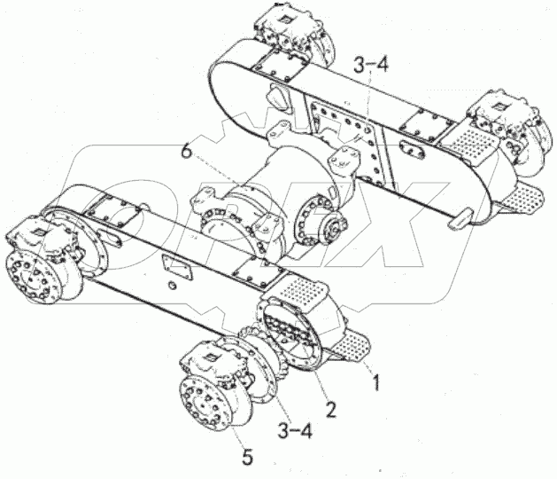  Rear Axle Assembly