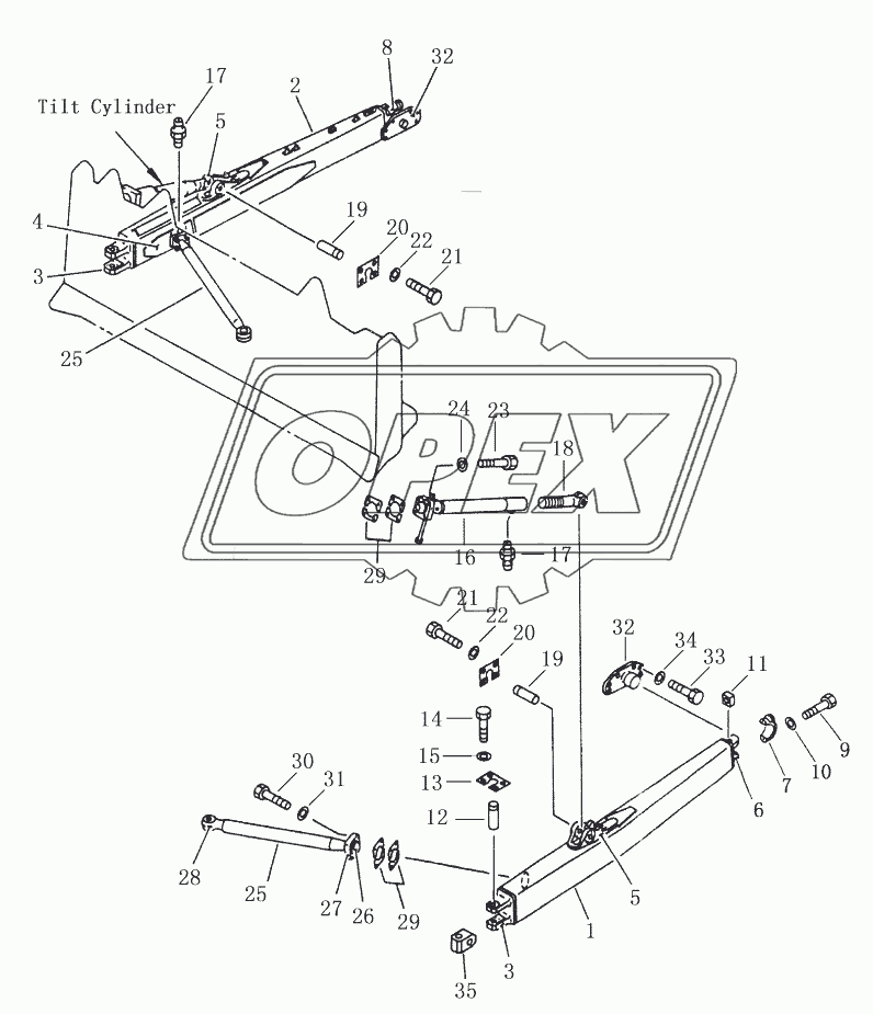 STRAIGHT TILT FRAME 1