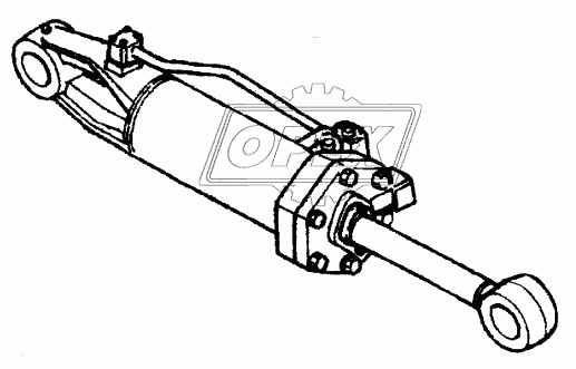 SINGLE SHANK RIPPER TILT CYLINDER