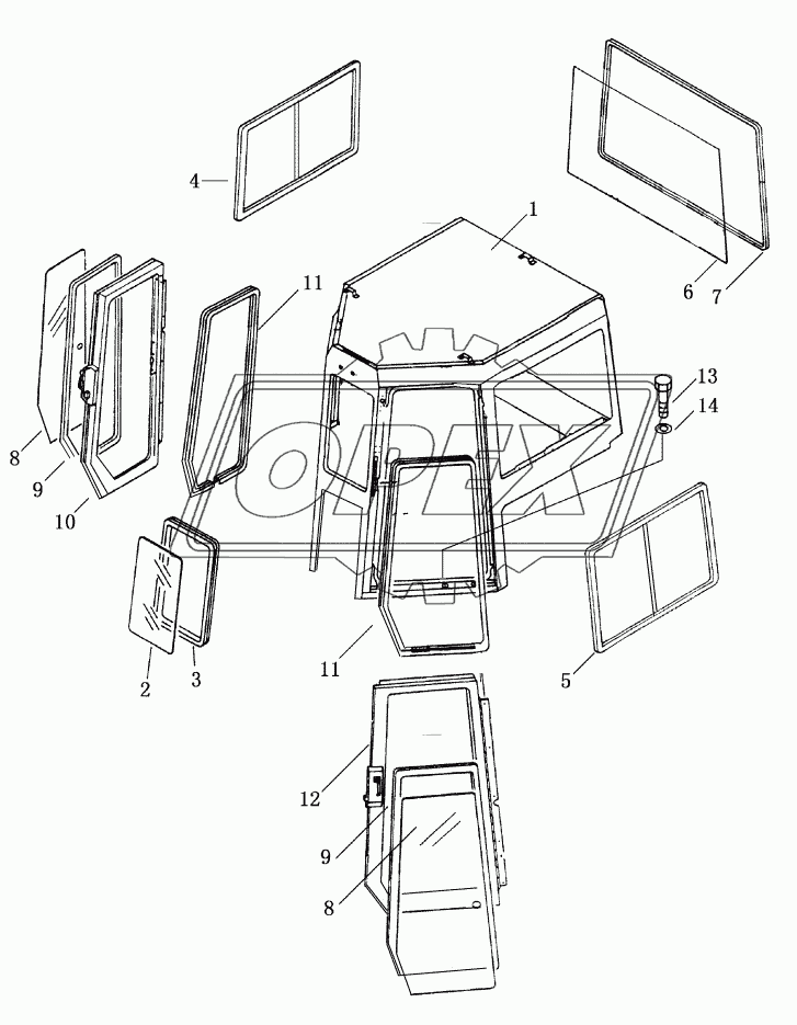 STEEL CAB