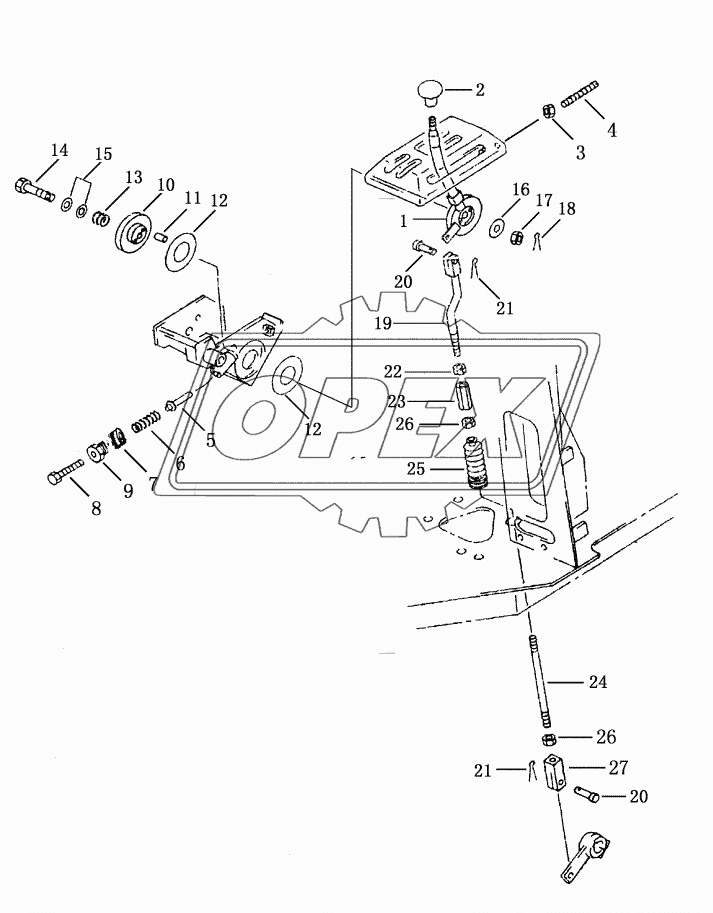 FUEL CONIROL LEVER