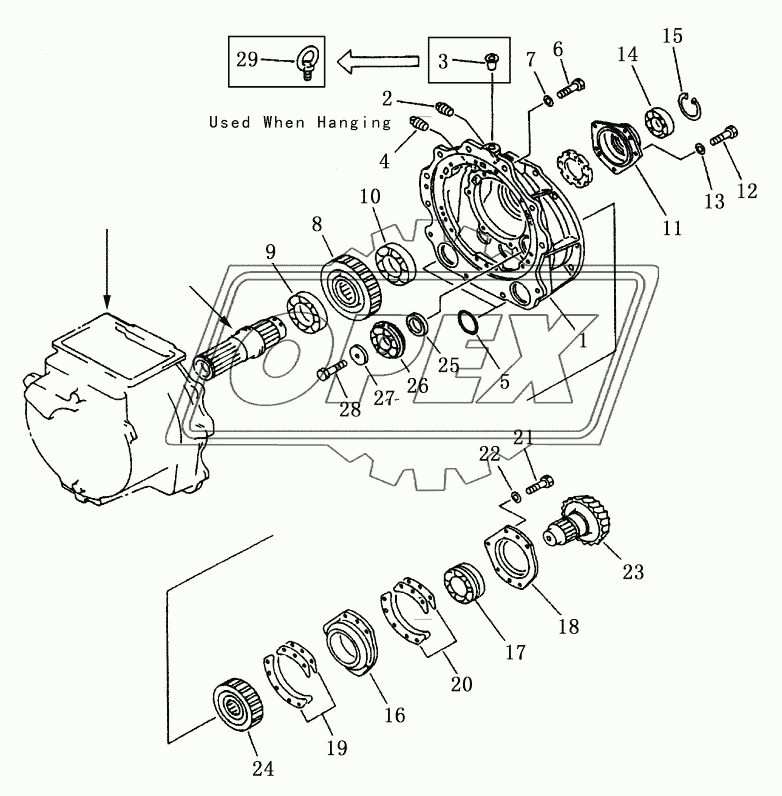 TRANSMISSION TRANSFER