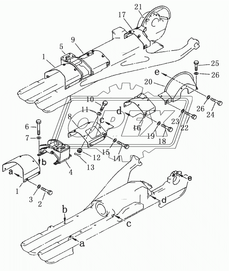 TRACK FRAME COVER